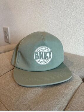 Binky Bro Sage Green Snapback Hat Infant